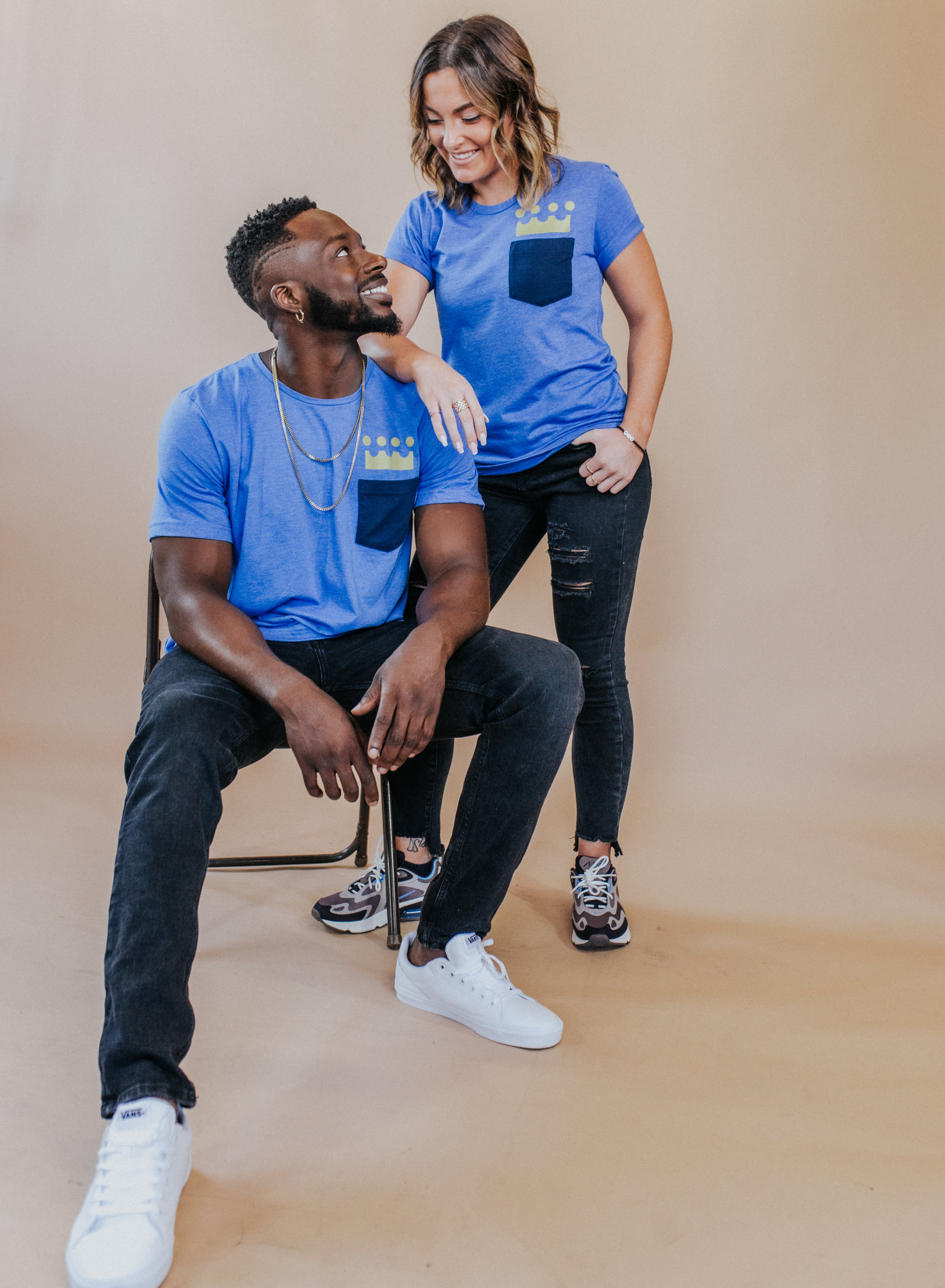 KANSAS CITY BASEBALL SZN CROWN POCKET TEE